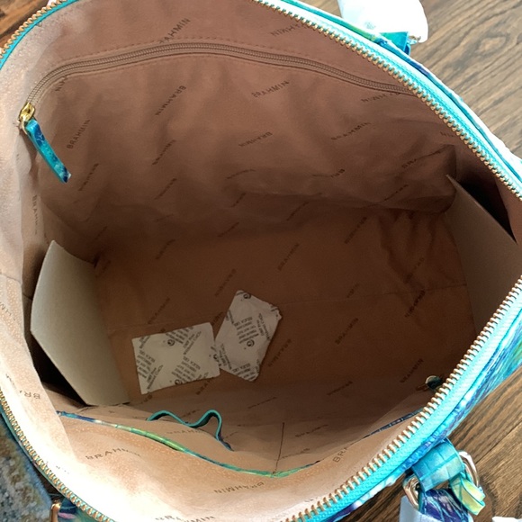 Brahmin Large Duxbury Satchel in Hydro Melbourne - Picture 3 of 4